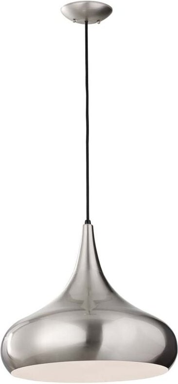 Thumbnail - Pendellampe Deckenlampe Hängeleuchte Esszimmerlampe Stahl Edelstahl d 45,6 cm