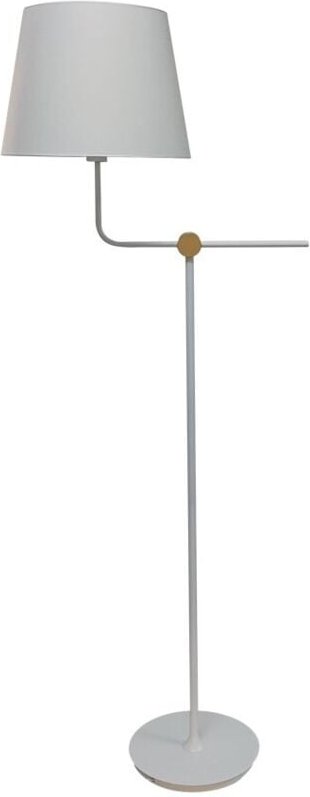 Solor Stehleuchte Weiß+Gold 1xE27