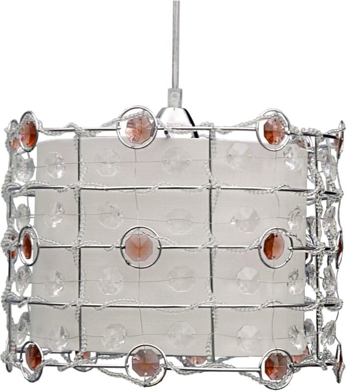 Candellux SENECA 31-02983 Chrom-Kristall-Pendelleuchte