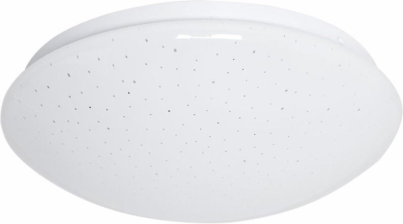 LED Deckenlampe Schlafzimmerleuchte 6500K Sternenhimmel Deckenlampe Tageslicht weiß, Sterneneffekt, 18W 1260lm 6500K, Dx...