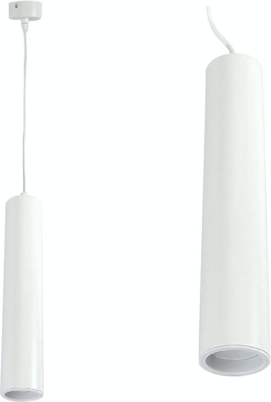 Hängelampe 30cm GU10 Weiß