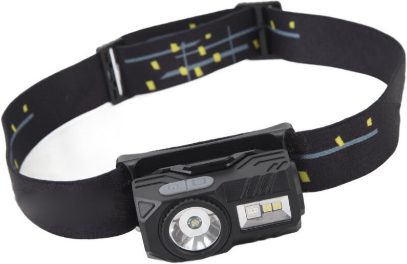 Magnetische LED-Stirnlampe mit mehreren Lichtquellen, Bewegungssensor, wiederaufladbar, leicht, mit Kappenclip, für den ...