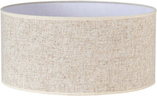 Fabrilamp - Happy M10 Zylindrischer Lampenschirm Leinen Beige 60dx60dx30h - Fab 176336015