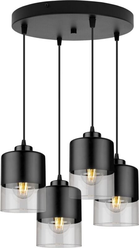 Moderne Deckenhängelampe Glaskronleuchter