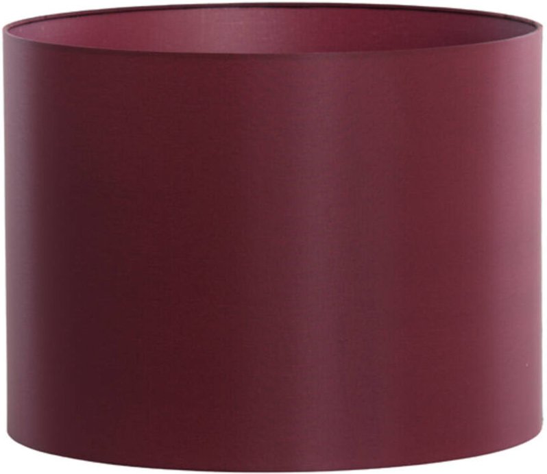 Lampenschirm - Imani - rot - textil - ø 40cm - - Light&living