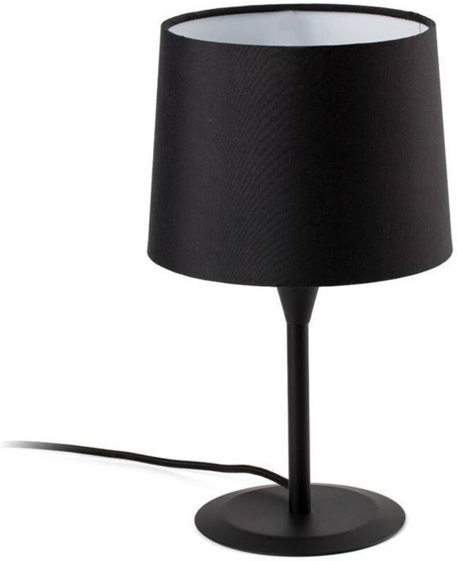 Faro CONGA - Tischlampe Round Tapered Black, E27