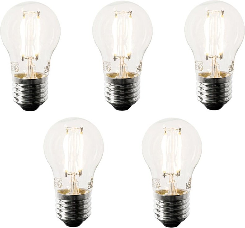 5er-Set Smart E27 LED-Glühbirnen P45 4,5W 470 lm 1800-4000K