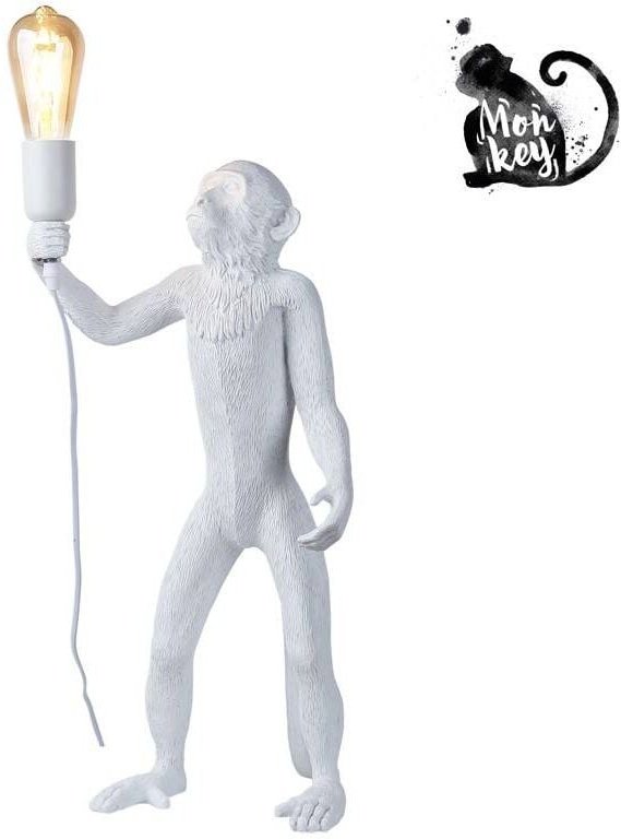 Affenleuchte aus Harz "Micu"