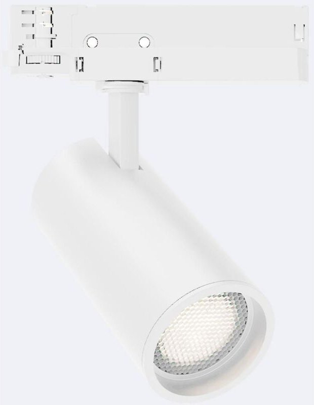 Efectoled - 3-Phasenstromschiene LED-Strahler 20W Fasano Blendfrei Dimmbar Weiss 3200K Warmweiß