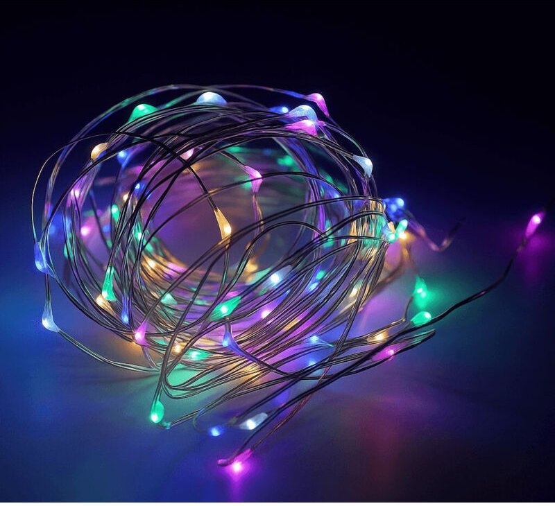 Thumbnail - LED- Lichterkette in Kupferdraht „Fairy Light“ – 10 Meter