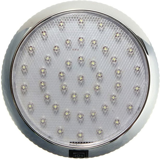 Thumbnail - LED-Deckenleuchte, 12 V, Auto-Kuppel-Innendachlampe für Wohnmobil, Wohnwagen, Wohnmobil, Anhänger, LKW, Fahrzeug, Boot, ...