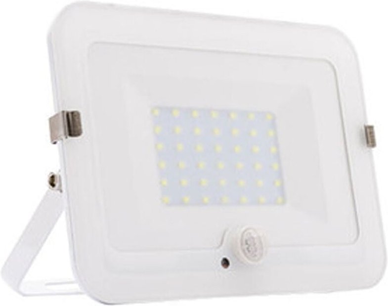 30 Watt LED Strahler Bewegungsmelder, 6500 Kelvin Tageslichtweiß, IP44