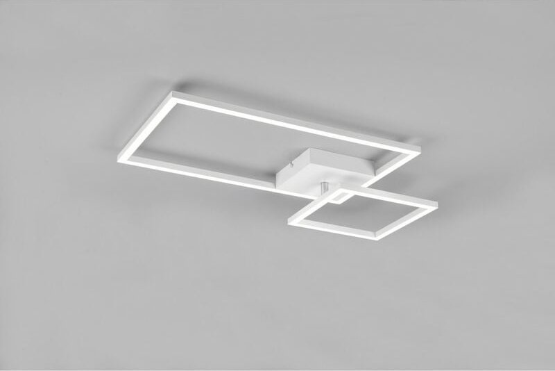 Thumbnail - Lampada Da Soffitto Squadrata Orientabile Led Dimmer Padella Bianco Trio Lighting