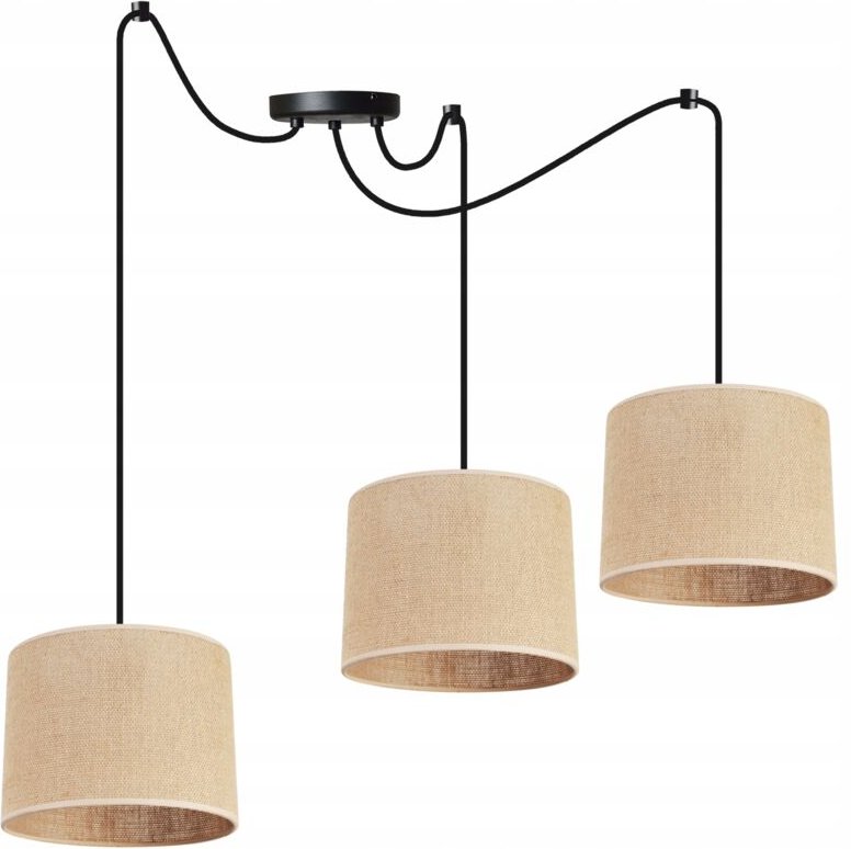 Hängelampe, Deckenleuchter, Lampenschirm 20 cm, Spinne