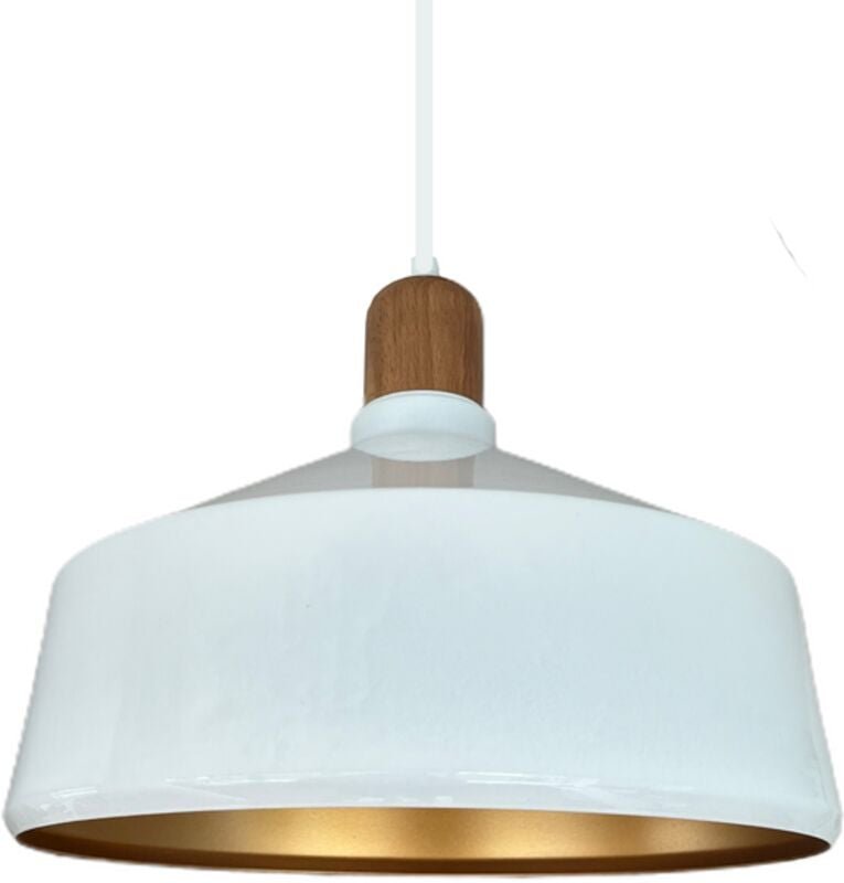 Großes Weißes Kopfteil aus Holz, Einfacher Kronleuchter für Wohnzimmer, Küche, Lounge, Hotel, Café, Geschäft