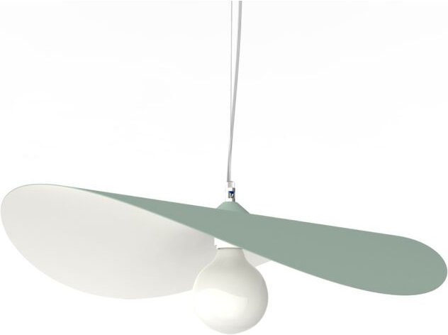 Piuma sospensione bicolore opaco