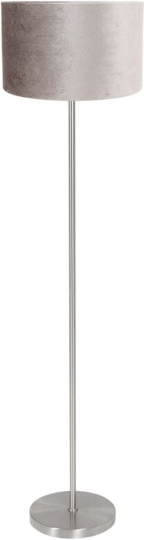 Mexlite - stehlampe - Noor - stahl silber - metall textil -