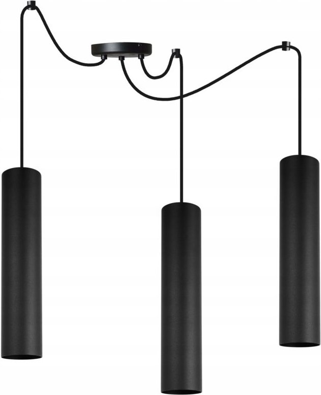 Moderne Deckenhängelampe Schwarze Led-Lampe