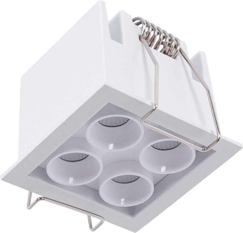 Led Einbaustrahler eckig 8W - Osram led - UGR18 - 48x48mm