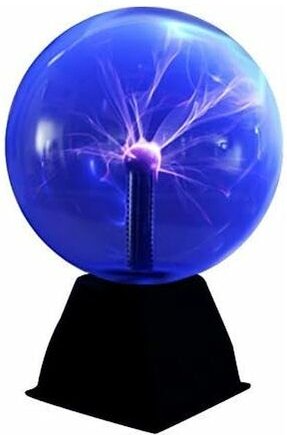 Comely - Plasmakugellicht, berührungs- und sprachempfindliche magische Plasmalampe, Blitzdekoration, Stimmungslicht, Nac...