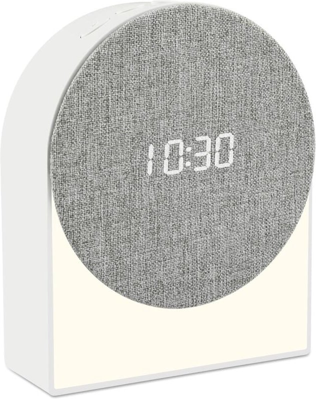 Digitaler Bluetooth-Kinderwecker mit synchronisiertem Nachtlicht und verschiedenen Schlaftherapie-Klängen. Geeignet für ...