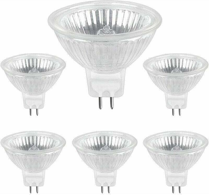 GU5.3 35W 12V Halogenlampe, MR16 Halogen-Spotlampe, 6er-Pack