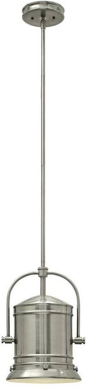 Elstead - Pendelleuchte Deckenlampe Hängeleuchte Esszimmerleuchte h 36,8 cm Nickel