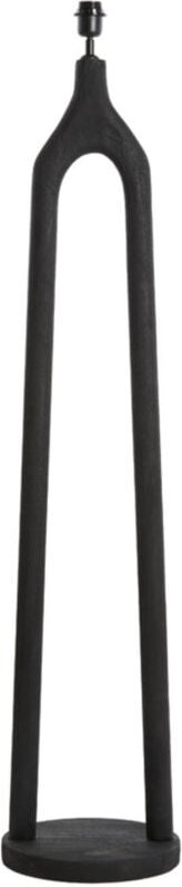 Stehlampe - Xitta - schwarz - holz - einzelne - Light&living