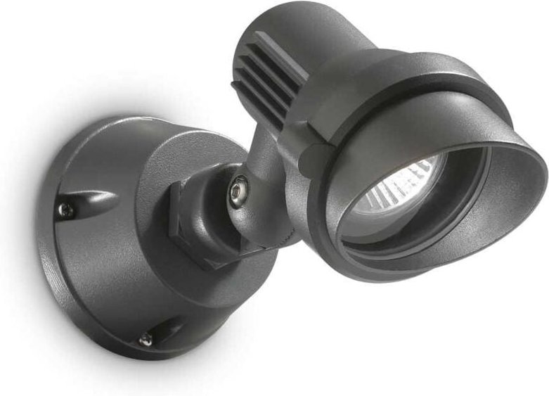 Ideal Lux - Terra - 1 Licht Kleine Außenwandleuchte Anthrazit IP65, GU10