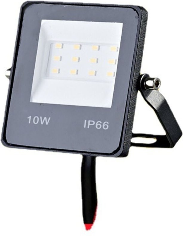 Thumbnail - 10W led Flutlicht Außen, Superhelles IP66 Tageslichtweiß led Flutlicht Außen, Flutlichtstrahler für Garten Hof Garage Sp...