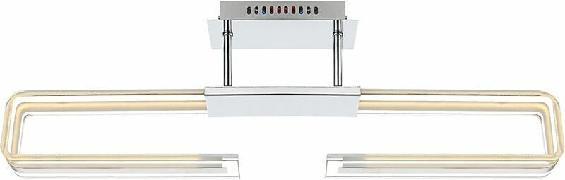 27 Watt led Treppenhaus Deckenleuchte aus Chrom sardegna