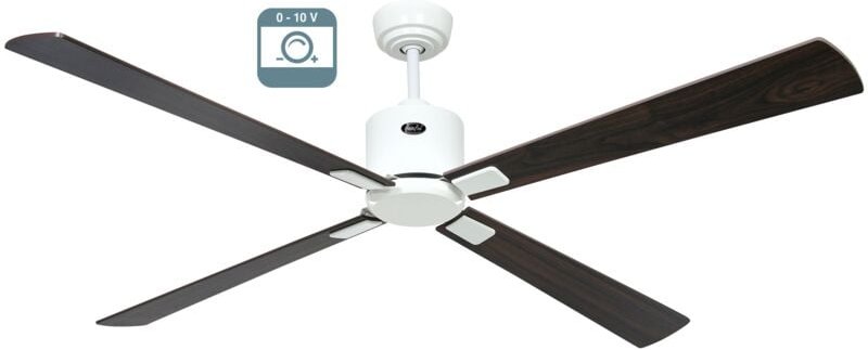 ECO NEO III 152, lichtloser Ventilator mit weißem Gehäuse,