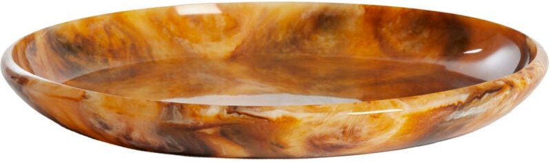 Schale belawan in braunem Keramik – Ø44x4 cm - Light&living