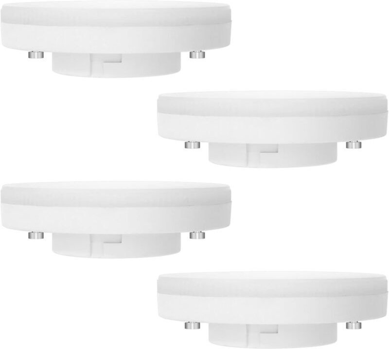 GX53 LED-Lampe, 7 W, Warmweiß (2700 K), nicht dimmbar, entspricht 50 W Halogenlampe, GX53 LED-Spotlampe für Schränke und...