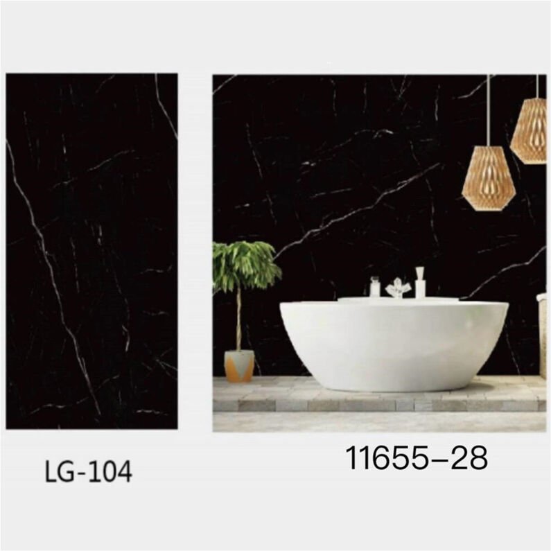 Thumbnail - Trade Shop Traesio - Trade Shop - pannello adesivo effetto marmo nero pareti paraschizzi 300 x 60 cm cucina stance -