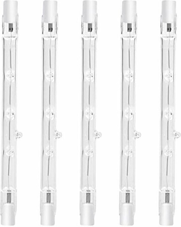 100W 118mm R7s Dimmbare Halogen-Stiftlampe Warmweiß 2800K R7s Linearer Strahler AC220-240V für Heim-, Arbeits- usw. Bele...