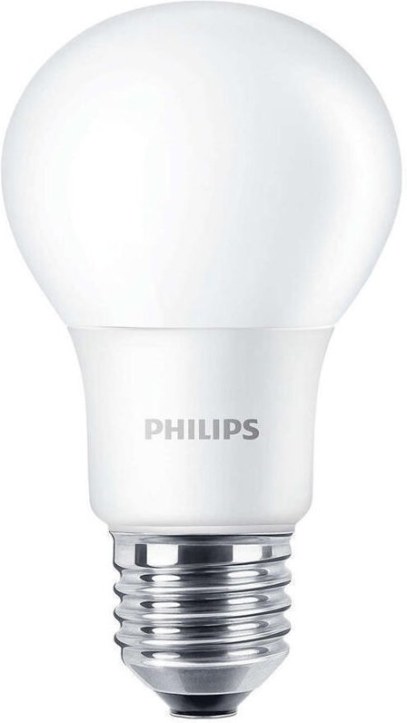 PHILIPS CorePro LEDbulb ND 8-60W A60 E27 827, Gluehlampenform, nicht dimmbar