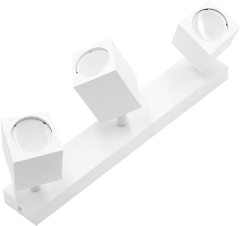 Deckenleuchte Wandleuchte weiß Strahler x3 QUANTUS III ID-6113 IdeaLED