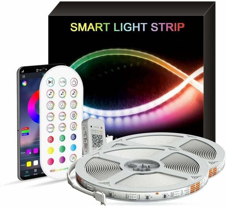 LED-Lichtleiste – 25 m, nicht wasserdicht, LED-Lichtleiste für den Außenbereich, LED-Lichtleiste für den Außenbereich, s...