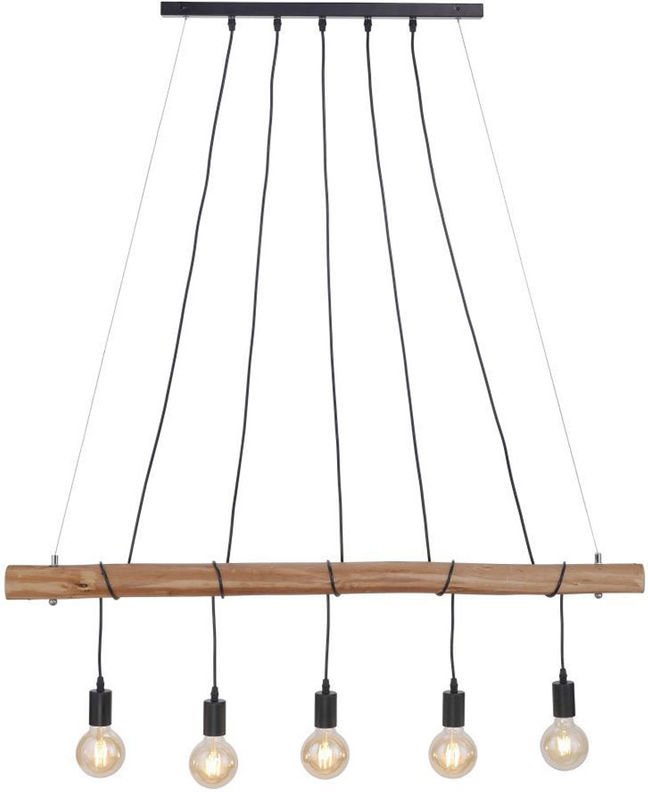 Vintage Pendel Decken Leuchte Holz Balken Hänge Lampe Wohn Zimmer Strahler Leuchten Direkt 15515-18