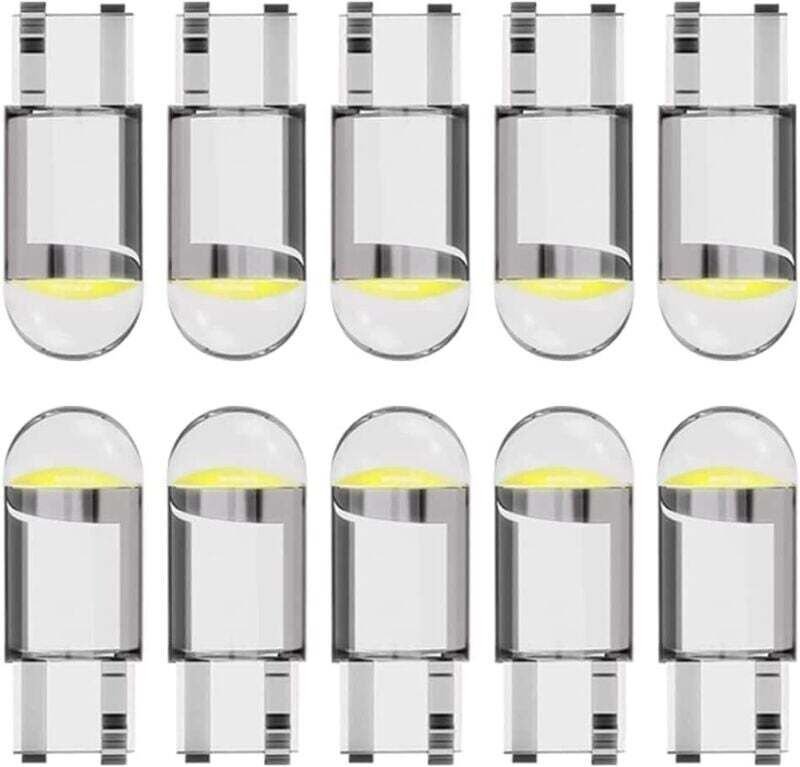 T10 W5W 194 LED-Lampe für Autos, 12 V, 6000 K (weiß), COB, 168 LED-Lampe, 2825 T10 W5W LED-Lampe, LED-Innenbeleuchtung, ...