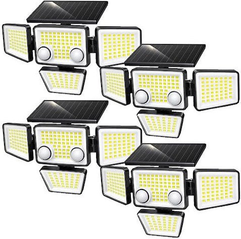 Solarstrahlern 4er Set FAIRVIEW h15cm