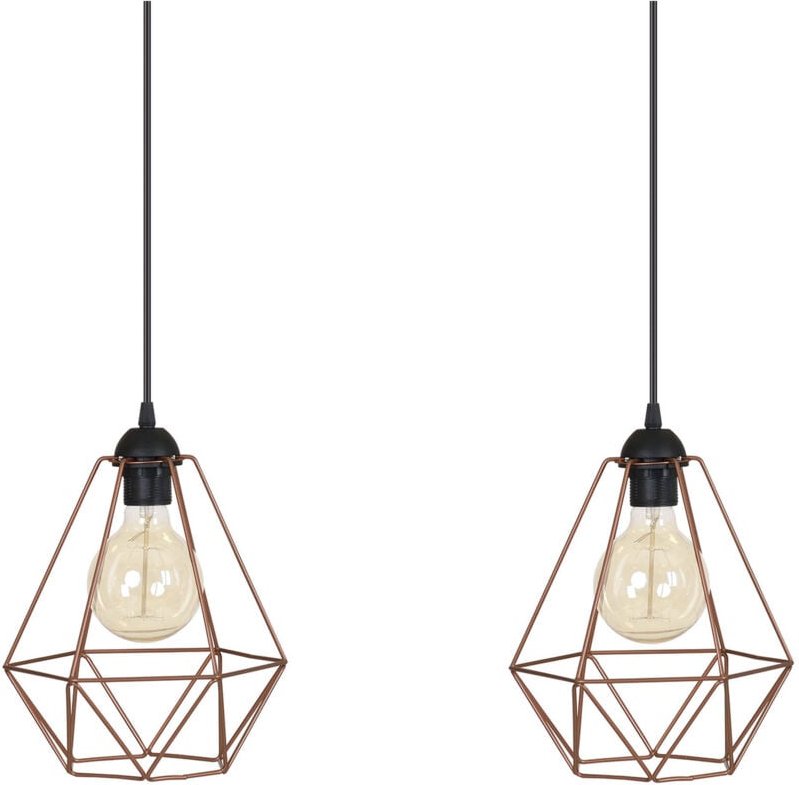Original LOFT Retro Edison Kupfer Pendelleuchte