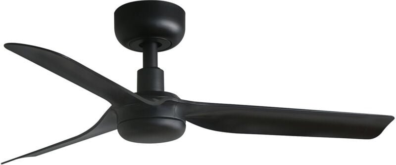 Faro Mini Punt Kleiner 3-Blatt-Deckenventilator Mattschwarz Wiz Smart System