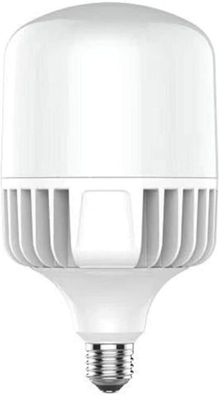 E40-60W LED-Lampe – Kaltweiß 6500K – 6000 lm – Turbinendesign und Kühlkörperplatte – Industrie- und Außenbeleuchtung, E4...
