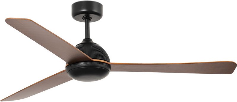 Energiespar Deckenventilator Grid Schwarz 132 cm