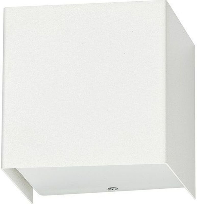 Wandleuchte Up Down B: 9 cm klein eckig G9 indirekte Wandlampe Flur Treppe Wohnzimmer