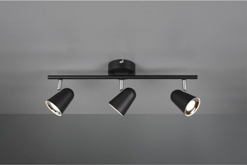 Strahler Toulouse Schwarz 3 Strahler Led L48 cm Trio Lighting