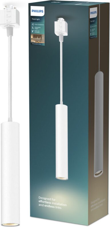 Philips Pendelleuchte 1er Pendel Paxie Easy Link weiß Deckenleuchte