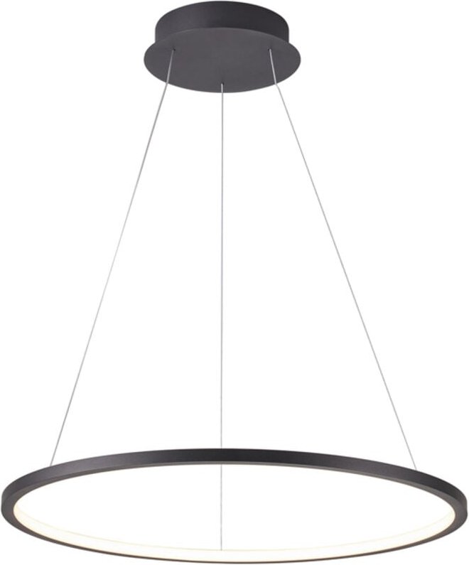 VINOLA LED-Hängeleuchte, schwarz, Aluminium, ITALUX PND-56135B-040RPC-BK-3KS4K